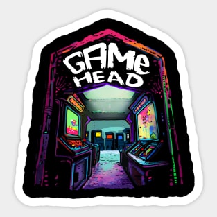 Game head Sticker